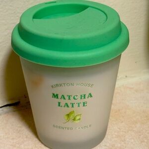 Matcha latte scented candle